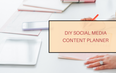 DIY Social Media Content Planner