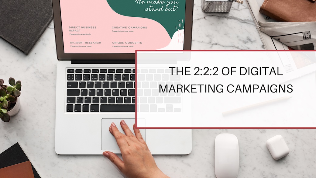 The 2:2:2 of a Digital Marketing Campaign